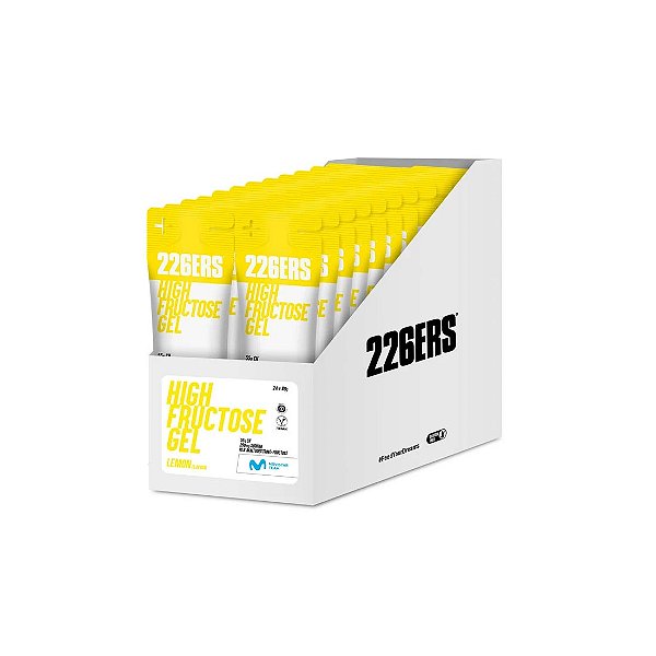 5797 - HIGH FRUCTOSE GEL - SABOR LEMON - CX 24 SACHES x 80g - 226ERS