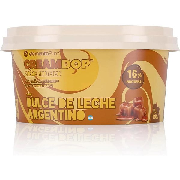 CREAMDOP - SABOR DOCE DE LECHE ARGENTINO 100g - ELEMENTO PURO