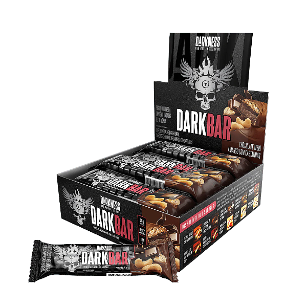 DARKBAR (DARKNESS) CREME DE AVELA C. CHOCOLATE - CX/ 8un x 90g - INTEGRAL MEDICA