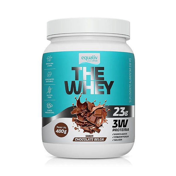 THE WHEY - CHOCO BELGA - 480G - EQUALIV
