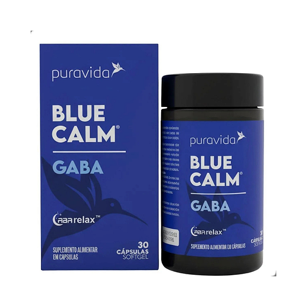 BLUE CALM ( GABA ) 30 CAPS - PURAVIDA