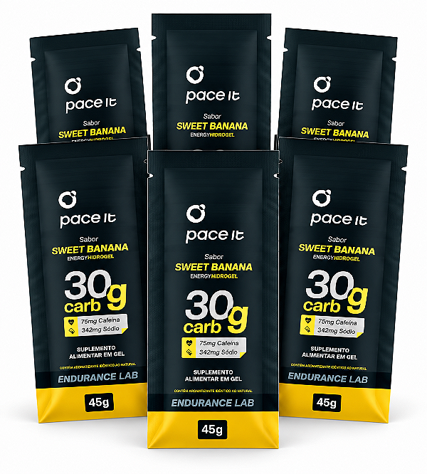 Gel Pace It Hidrogel 30g Car | Sweet Banana 45g - 6und