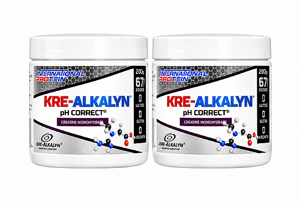 LEVE 2 PAGUE 1 - Creatina Kre-Alkalyn - 2 Unidades de 200g - International Protein
