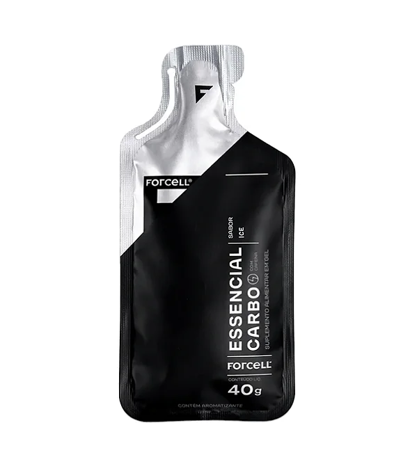 Gel Essencial Carbo Com Cafeina- 27g de Carboidratos Sabor Ice| Forcell