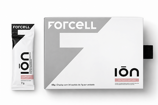 Eletrólitos ION Com Chá Branco Com Lichia Forcell | CX 14un