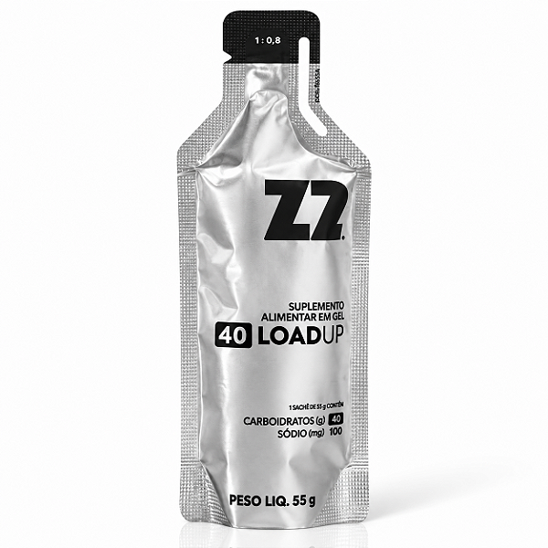 Energy Gel Z2 - Loadup 40g de Carboidrato- 100mg Sódio - CX/ 5un