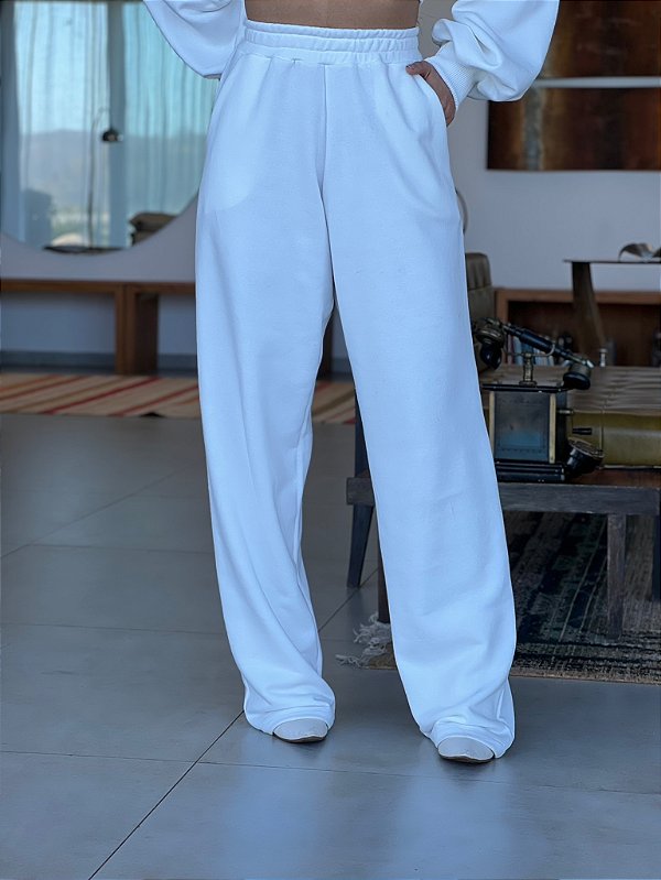 Calça de moletom Antônia Off White
