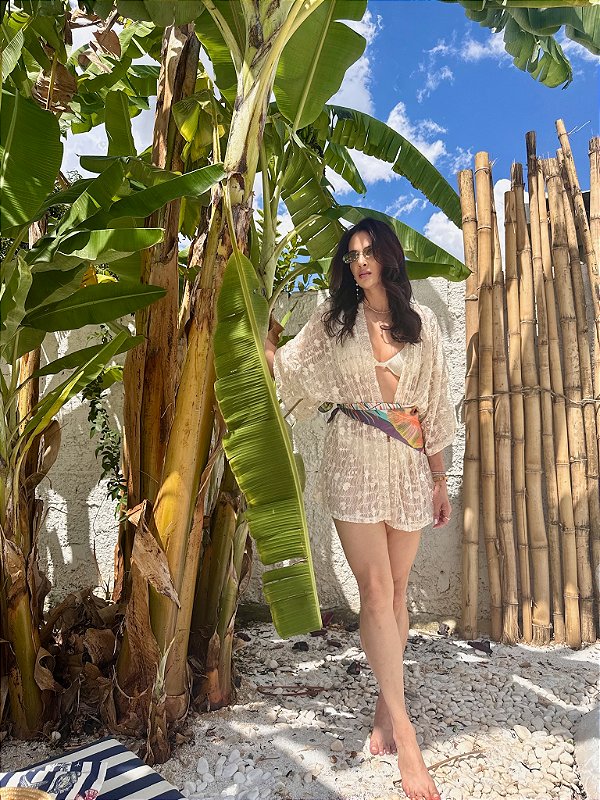 Kimono Ilha Bella Areia