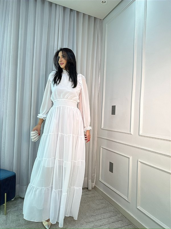 Vestido Giorgia Branco
