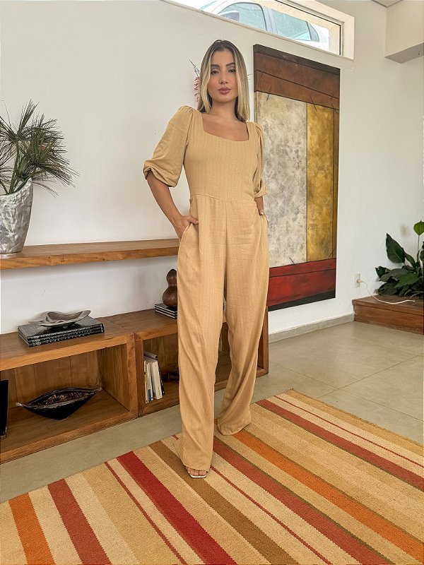 Macacão Rebeca Nude