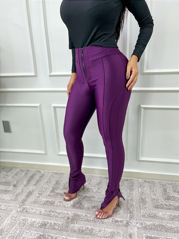 OPORTUNIDADE - Calça Prada Julie Uva