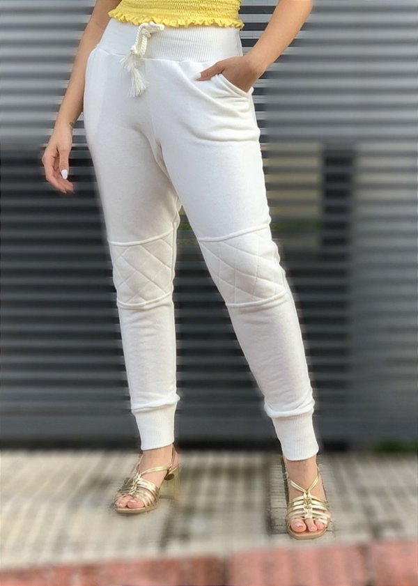Calça Cintia Off White