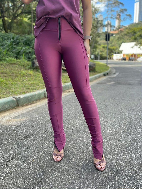 Calça Prada Juliana Rosa Fúcsia