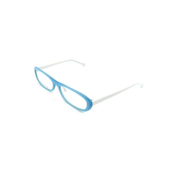 Óculos Receituário Prorider Retrô Azul e Branco Com Lente de Apresentação - SX9001-55