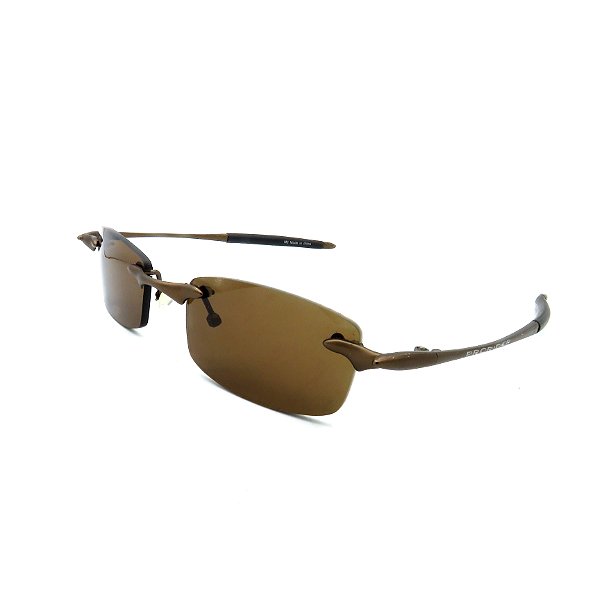 Óculos de Sol Prorider Retrô Marrom Fosco com Lentes Marrom - M2MINC