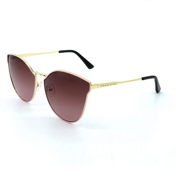 Óculos Prorider - Solar Dourado com lentes Marrom - 18819C1-142