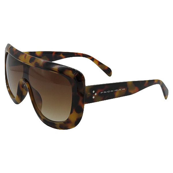 Óculos Prorider - Solar Animal Print com Lentes Degradê Marrom - S8671C4-140