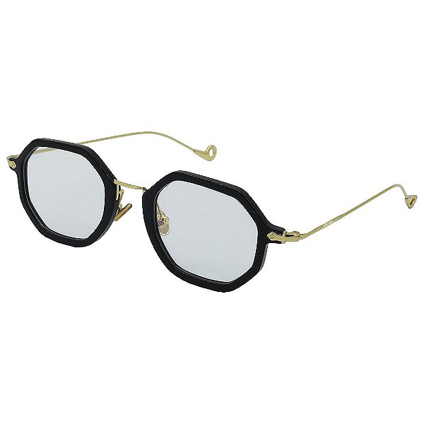 Óculos Receituário OTTO preto e Dourado - RCHFG877