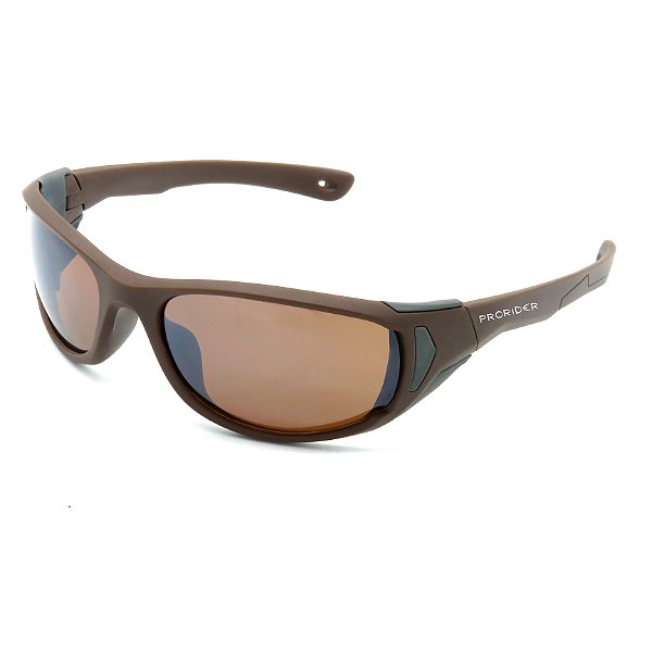 Óculos Solar Prorider Esportivo Marrom com lente marrom  - R20545C63
