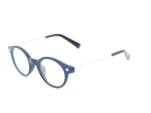 Óculos Receituário Prorider Azul com Dourado - 2816
