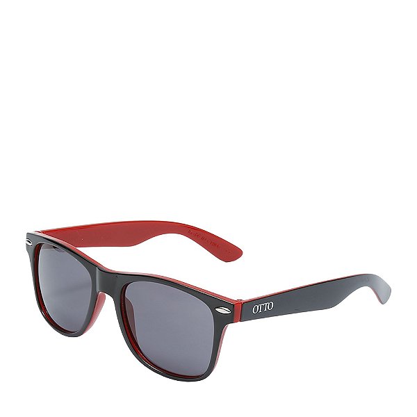 Óculos de Sol OTTO - Preto Vermelho Fosco - W1-1