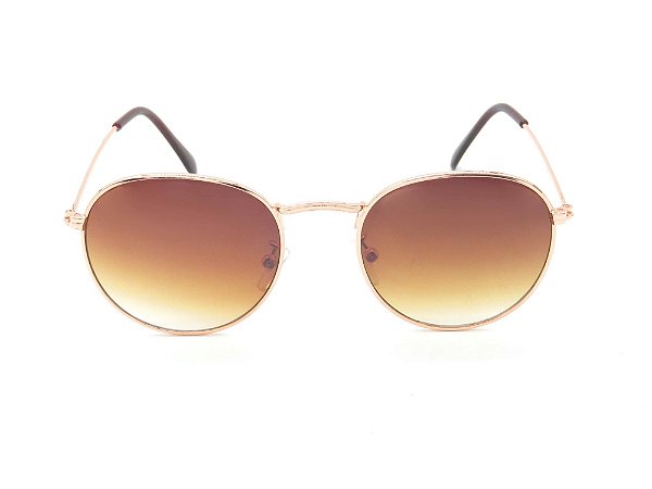 Óculos de Sol Paul Ryan Dourado com Lente Degrade - FLYER