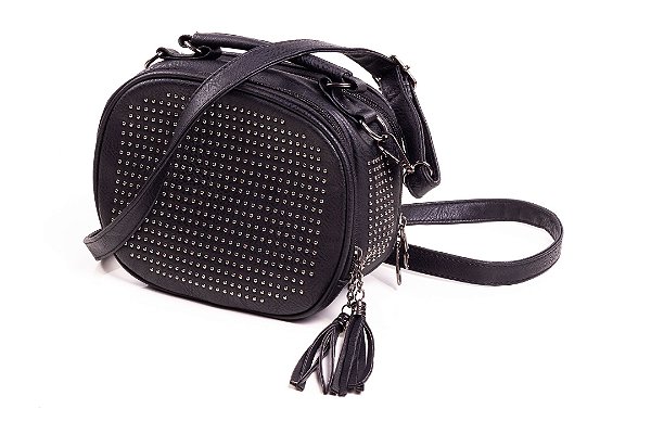 Bolsa Paul Ryan Mod Off Preto com Grafite