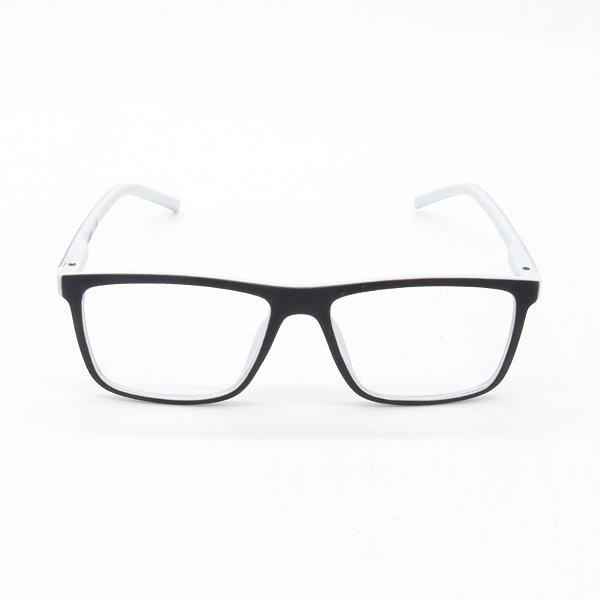 Óculos Receituário Prorider Preto e Branco Fosco - GP022-6