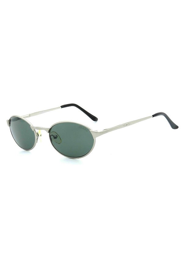 Óculos de Sol Prorider Retro Prata com Lente Verde - MS1007
