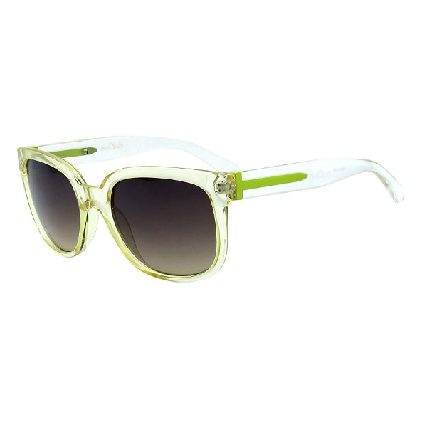 Óculos de Sol BellClover em Grilamid® TR-90 Translucido e Verde