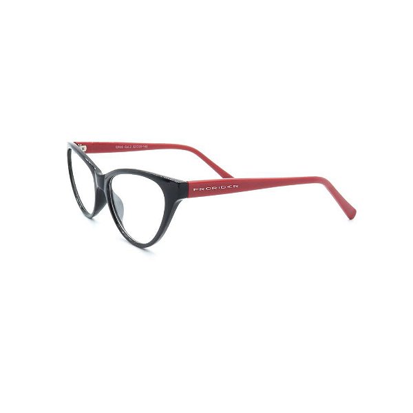 Óculos de Grau Prorider Preto e Vermelho - CR22C2