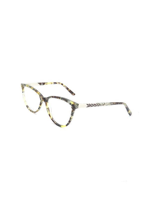 Óculos de Grau Prorider Retro Rajado Translúcido - DC17012C2
