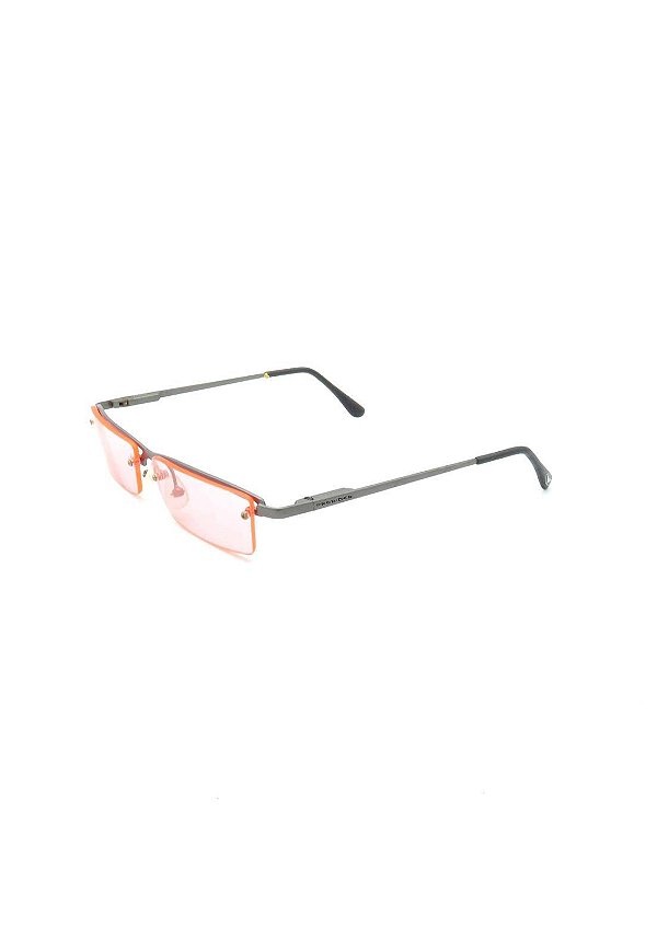 Óculos Solar Prorider retro prata com lente rosa -  RSRLR
