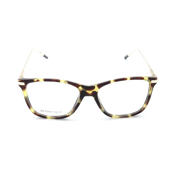 Óculos de Grau Prorider Animal Print com Dourado - HT77041