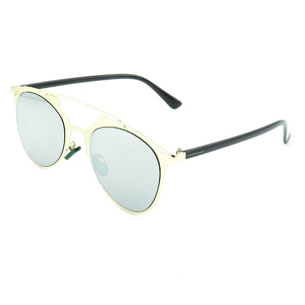 Óculos Solar Prorider Dourado e Preto Com Lentes Dourado e Preto  - OP3210C5