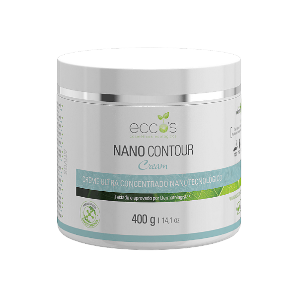 Creme Corporal Nano Contour Cream 400g - Eccos Cosméticos
