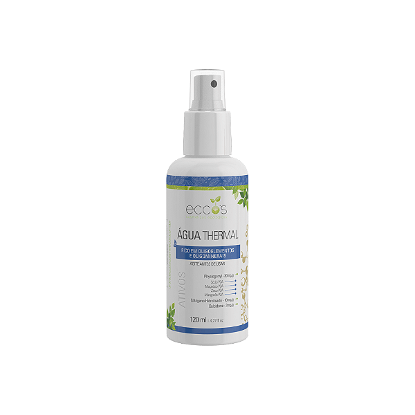 Água Thermal 120ml - Eccos Cosméticos