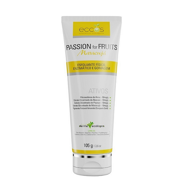 Esfoliante Passion for Fruits 105g - Eccos Cosméticos