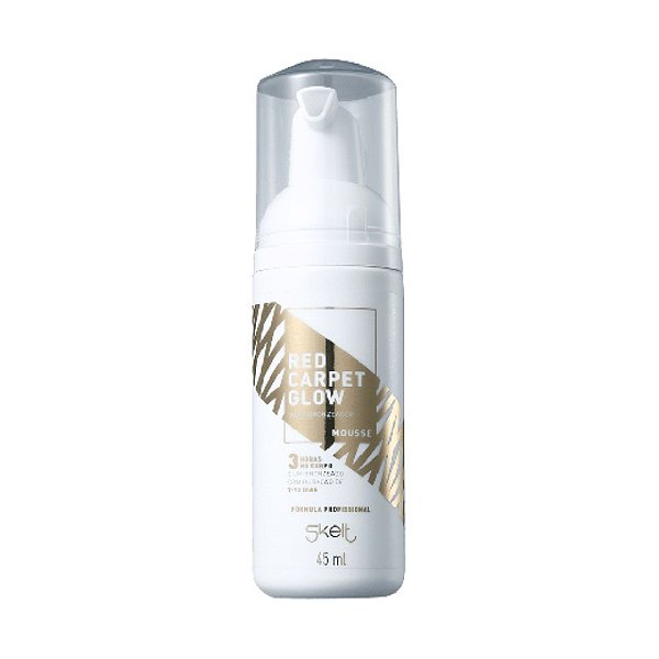 Mini Autobronzeador em Mousse Red Carpet Glow 45ml - Skelt Cosmetics