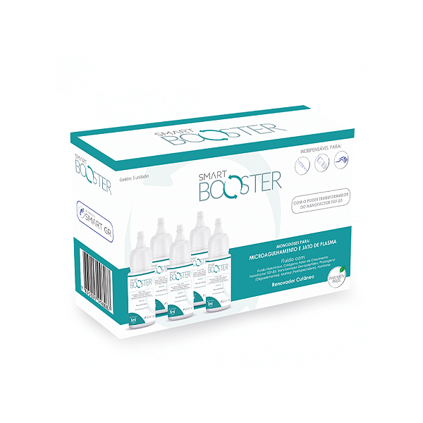 Smart Booster Fluído Renovador Cutâneo Monodose 5ml - 5 Unidades - Smart GR
