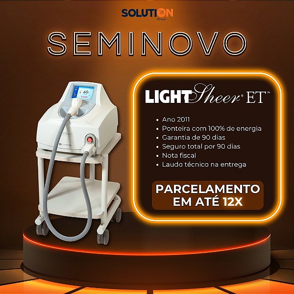 Equipamento Epilação A Laser - Lightsheer Et