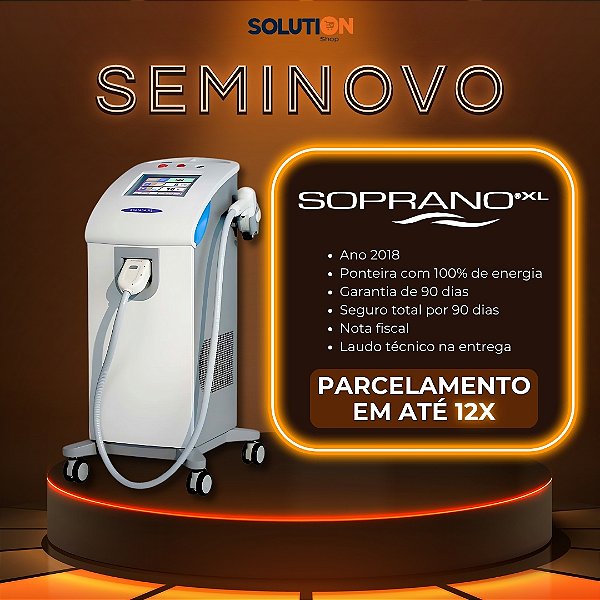 Equipamento De Depilação Epilação Soprano Xl