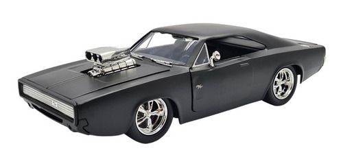 Miniatura Velozes E Furiosos Dodge Charger R/t Doms 1:24