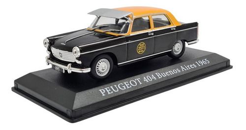 Miniatura Peugeot 404 Buenos Aires 1965 Taxis Do Mundo 1:43