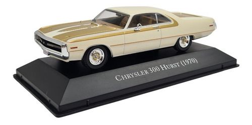 Miniatura Chrysler 300 Hurst 1970 Coleção American Nº26 1:43