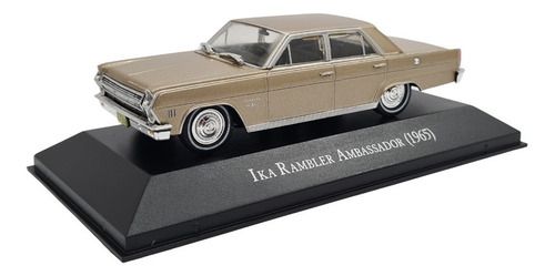 Miniatura Ika Rambler Ambassador 1965 Argentina Metal 1:43