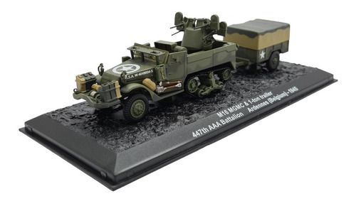 Miniatura M16 Mgmc Carros Combate Guerra Bélgica 1945 1:72