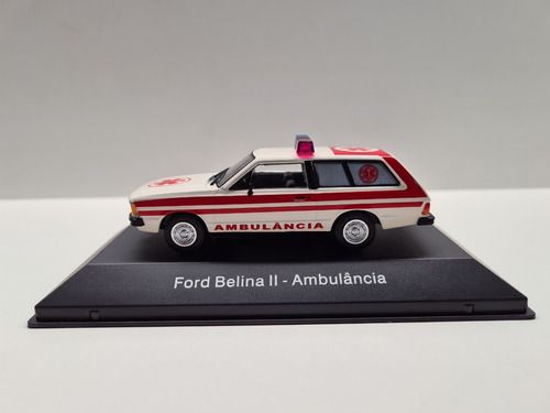 Miniatura Ford Belina Ii Ambulância Carros De Serviço 1:43