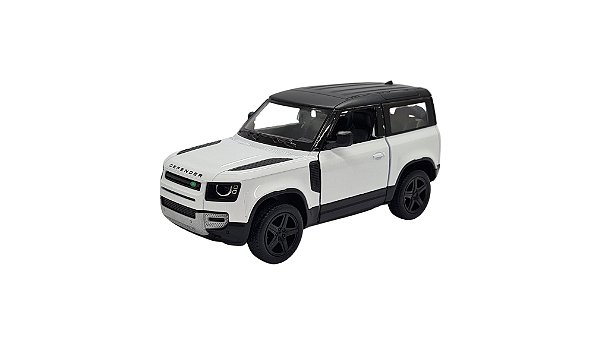 Miniatura Land Rover Defender Branco 1:36
