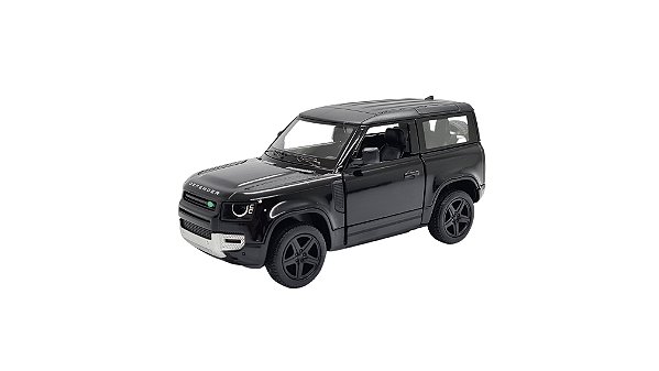 Miniatura Land Rover Defender Preto 1:36